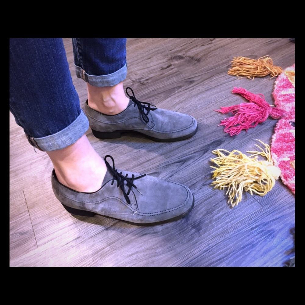 Unisex Vintage Leather Loafers